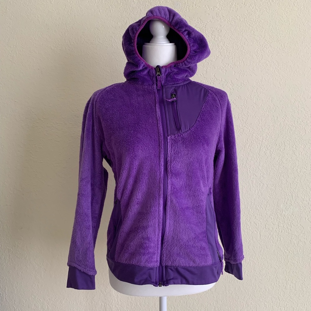 Snozu purple jacket girls 14 - 16 coat fleece